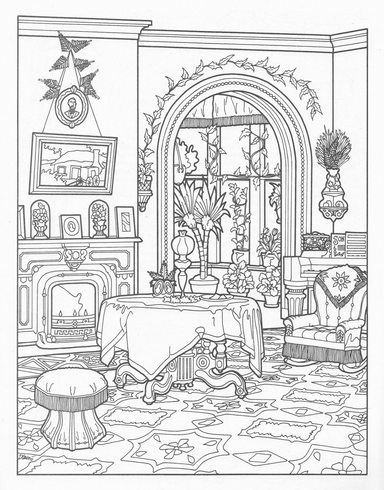 Adult Coloring Pages Colorsuki Com